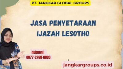 Jasa Penyetaraan Ijazah Lesotho