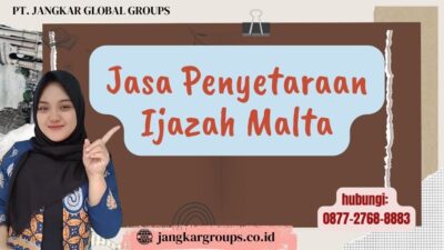 Jasa Penyetaraan Ijazah Malta