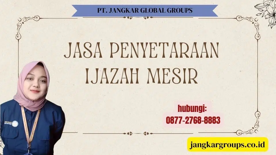 Jasa Penyetaraan Ijazah Mesir