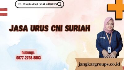 Jasa Urus CNI Suriah