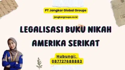 Legalisasi Buku Nikah Amerika Serikat
