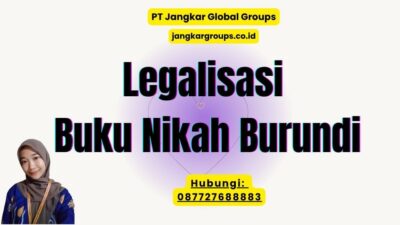Legalisasi Buku Nikah Burundi