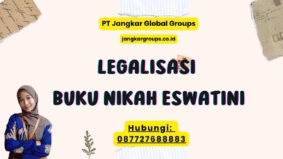 Legalisasi Buku Nikah Eswatini