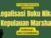 Legalisasi Buku Nikah Kepulauan Marshall