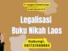 Legalisasi Buku Nikah Laos