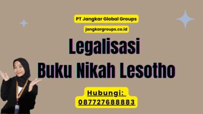 Legalisasi Buku Nikah Lesotho