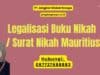 Legalisasi Buku Nikah Surat Nikah Mauritius