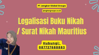 Legalisasi Buku Nikah Surat Nikah Mauritius