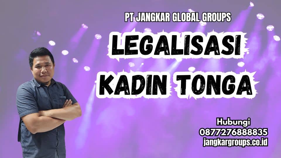 Legalisasi Kadin Tonga