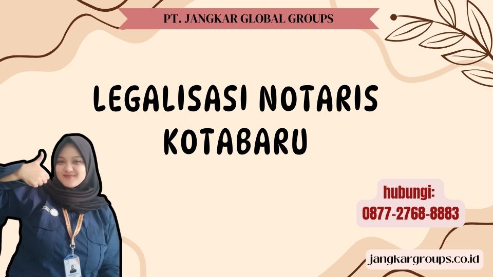 Legalisasi Notaris Kotabaru
