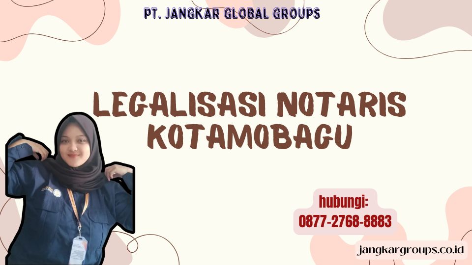 Legalisasi Notaris Kotamobagu