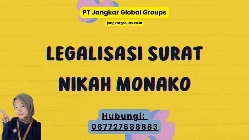 Legalisasi Surat Nikah Monako