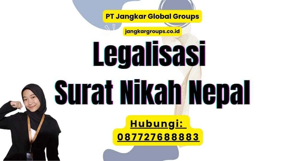 Legalisasi Surat Nikah Nepal