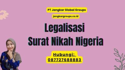 Legalisasi Surat Nikah Nigeria