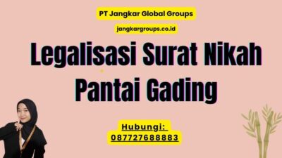 Legalisasi Surat Nikah Pantai Gading