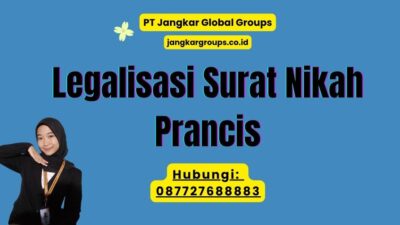 Legalisasi Surat Nikah Prancis