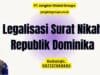 Legalisasi Surat Nikah Republik Dominika
