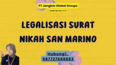Legalisasi Surat Nikah San Marino