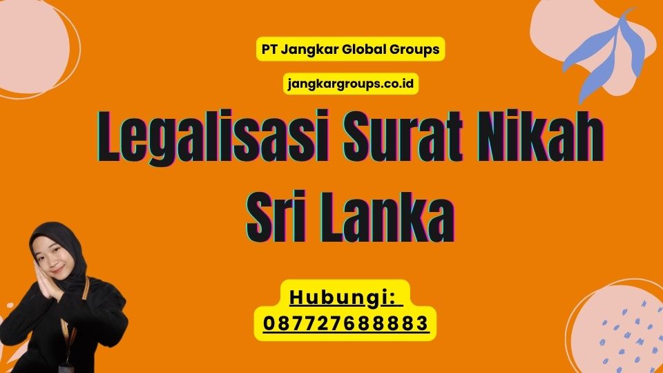 Legalisasi Surat Nikah Sri Lanka