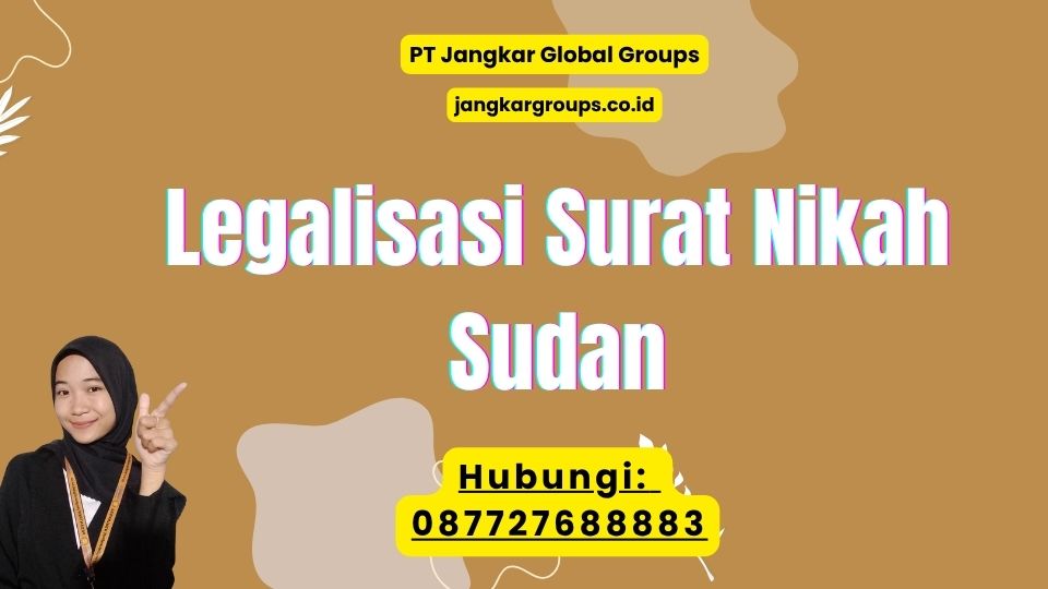 Legalisasi Surat Nikah Sudan