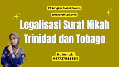 Legalisasi Surat Nikah Trinidad dan Tobago