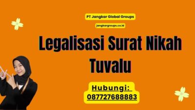 Legalisasi Surat Nikah Tuvalu