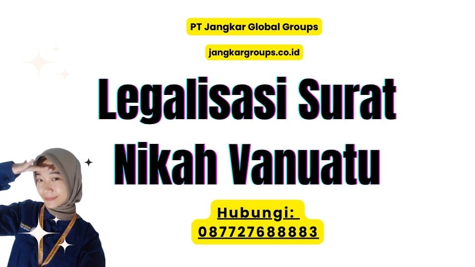 Legalisasi Surat Nikah Vanuatu
