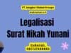 Legalisasi Surat Nikah Yunani