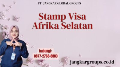 Stamp Visa Afrika Selatan