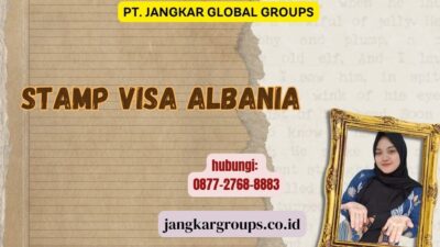 Stamp Visa Albania