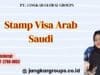Stamp Visa Arab Saudi