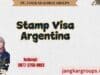 Stamp Visa Argentina