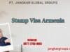 Stamp Visa Armenia