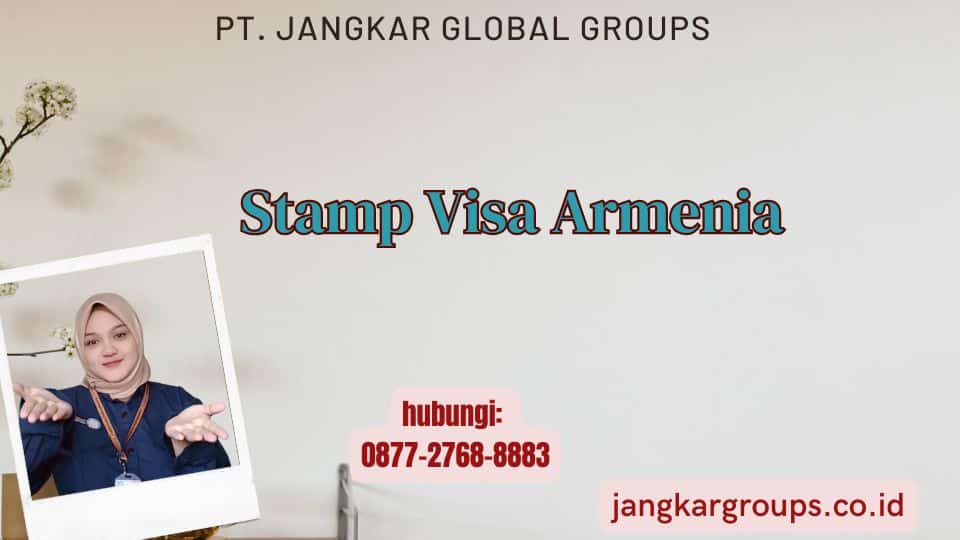 Stamp Visa Armenia