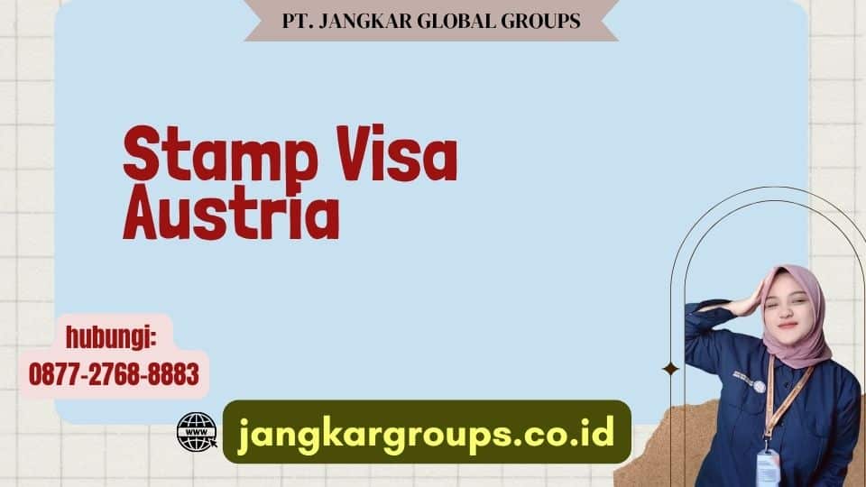 Stamp Visa Austria