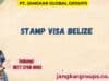 Stamp Visa Belize
