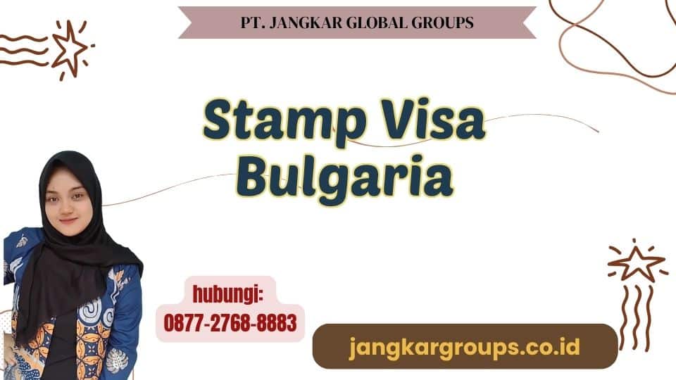 Stamp Visa Bulgaria