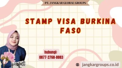 Stamp Visa Burkina Faso