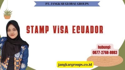 Stamp Visa Ecuador