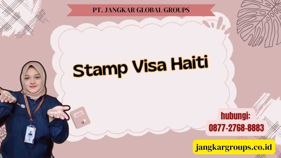Stamp Visa Haiti
