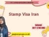 Stamp Visa Iran