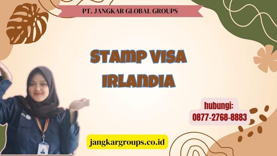 Stamp Visa Irlandia