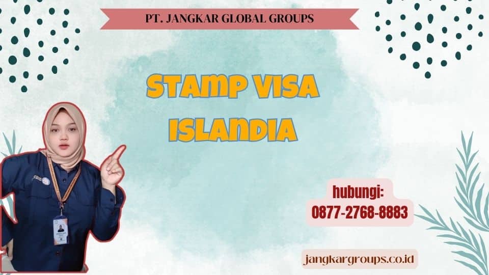 Stamp Visa Islandia