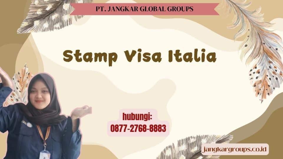 Stamp Visa Italia