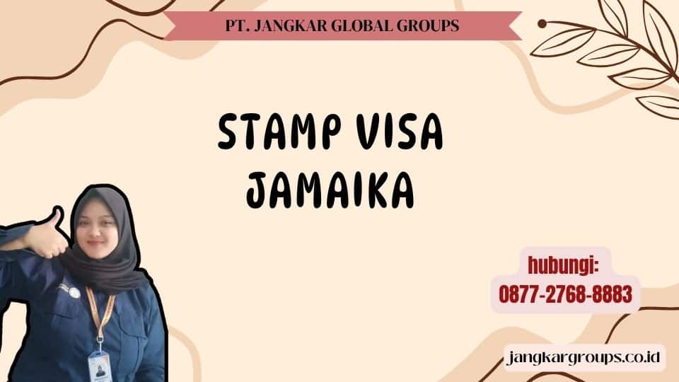 Stamp Visa Jamaika