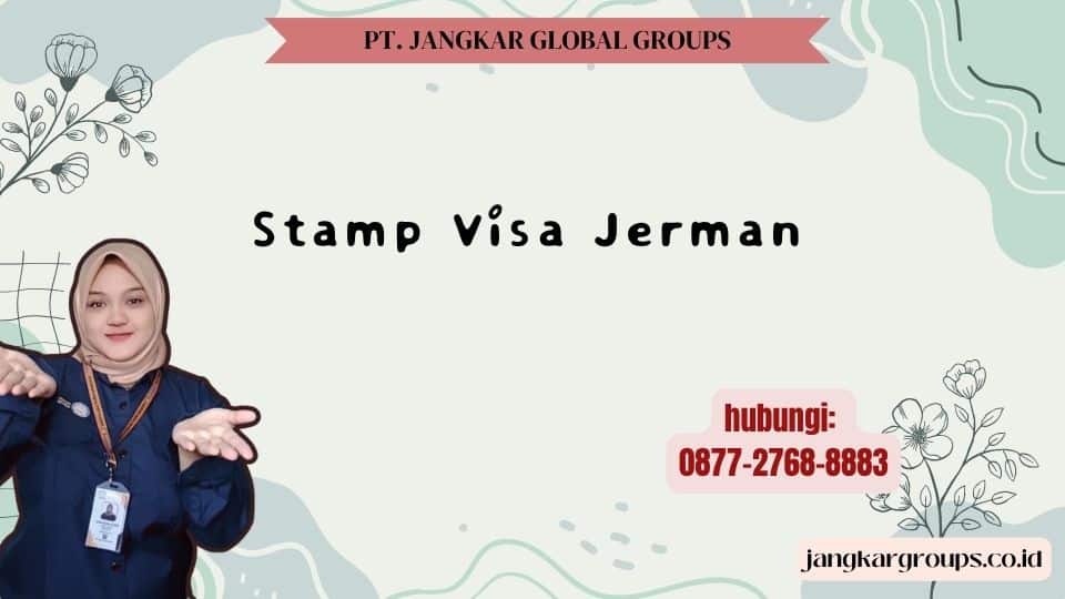 Stamp Visa Jerman