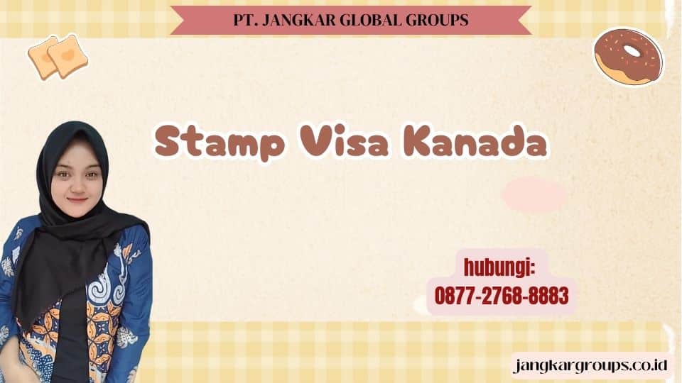 Stamp Visa Kanada