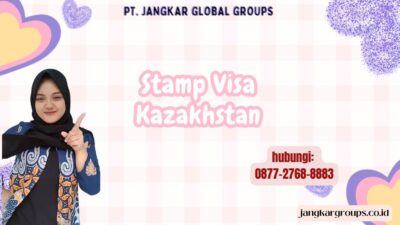Stamp Visa Kazakhstan