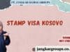 Stamp Visa Kosovo
