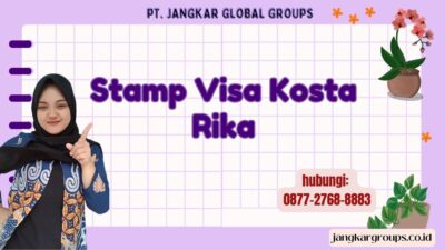 Stamp Visa Kosta Rika
